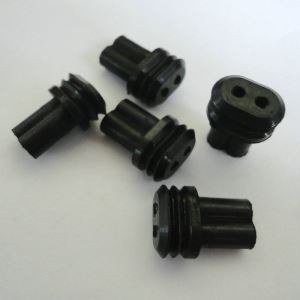 Kauçuk kol Grommets tel için