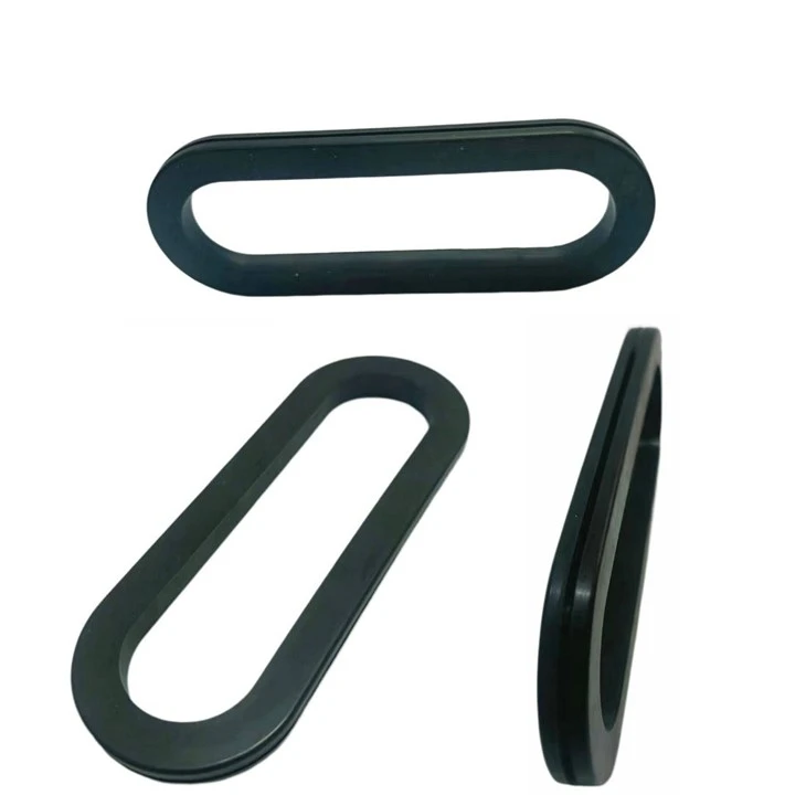 Stokta Metal Kenar Koruyucu için 1.375 * 4.5 İnç Oval Kauçuk Grommet